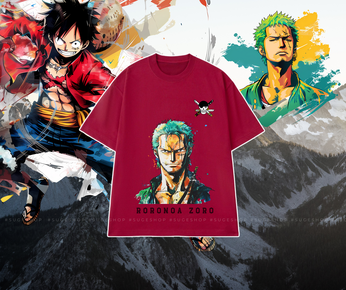 T-shirt ZORO - 001