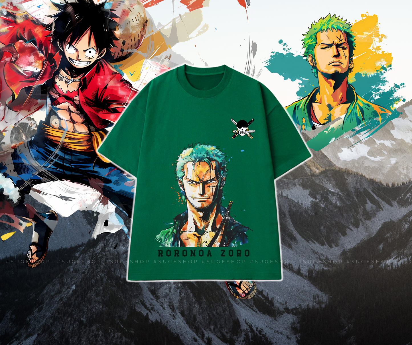 T-shirt ZORO - 001