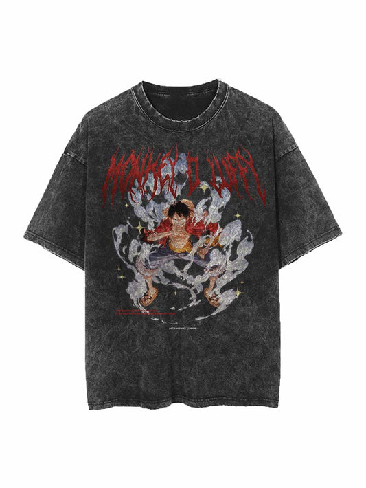 LUFFY VINTAGE OVERSIZE TEE