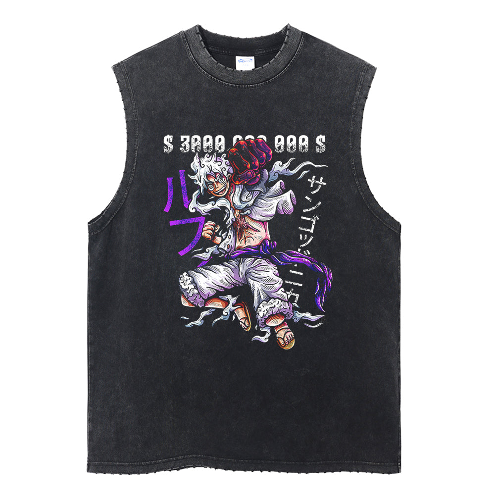 Sun God Nika Vintage Washed Tank Top