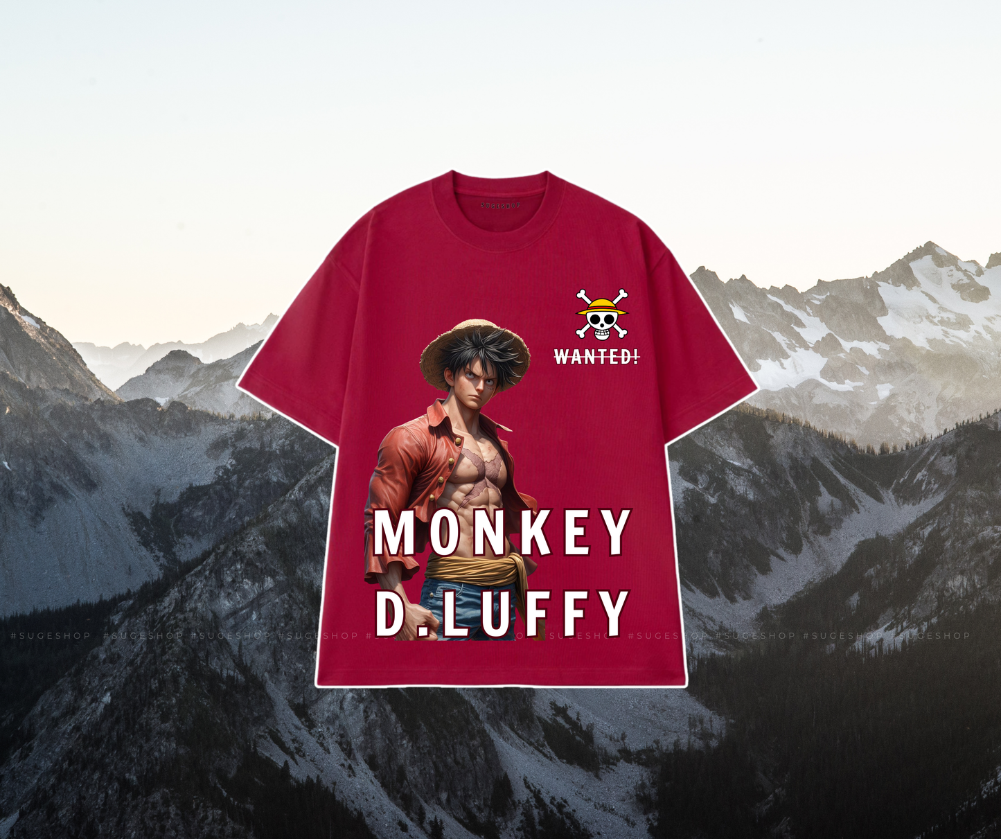 T-shirt LUFFY - 0015