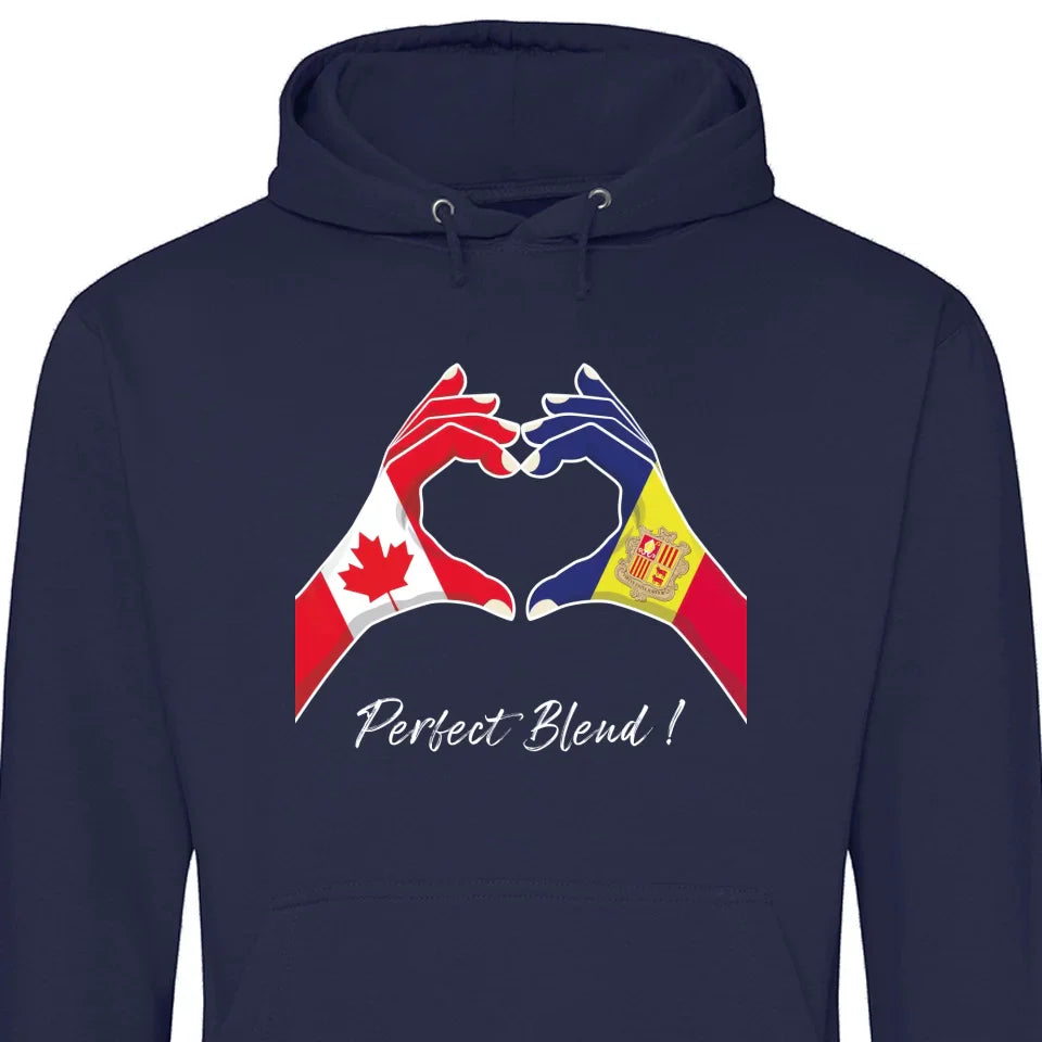 Heart of Two Hands - Customizable Hoodie (Unisex)