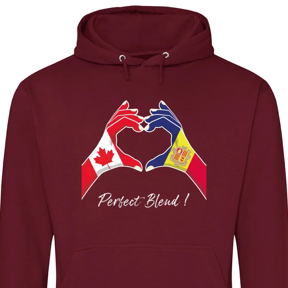 Heart of Two Hands - Customizable Hoodie (Unisex)