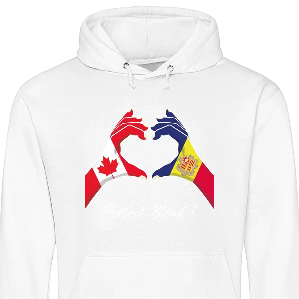 Heart of Two Hands - Customizable Hoodie (Unisex)