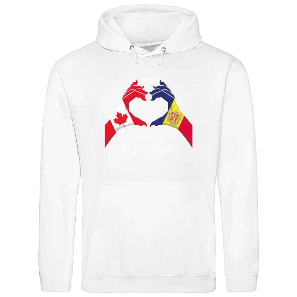 Heart of Two Hands - Customizable Hoodie (Unisex)