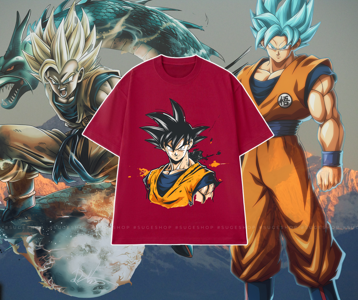 T-shirt SON GOKU - 002