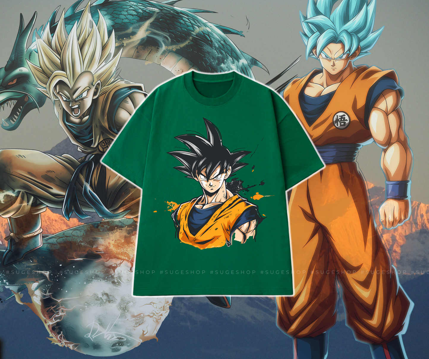 T-shirt SON GOKU - 002