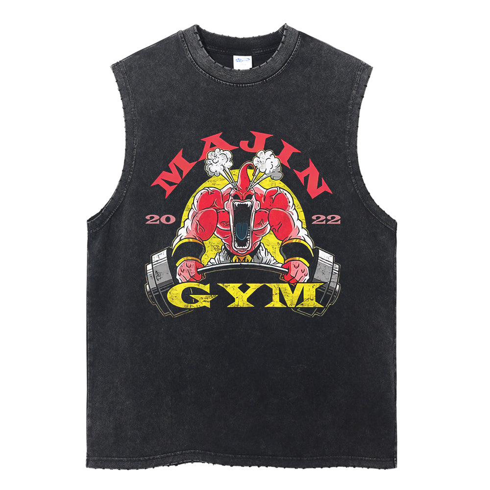 Buu Gym V2 Vintage Washed Tank Top