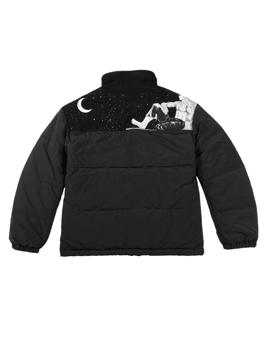 GUTS EMBROIDERY PUFFER JACKET