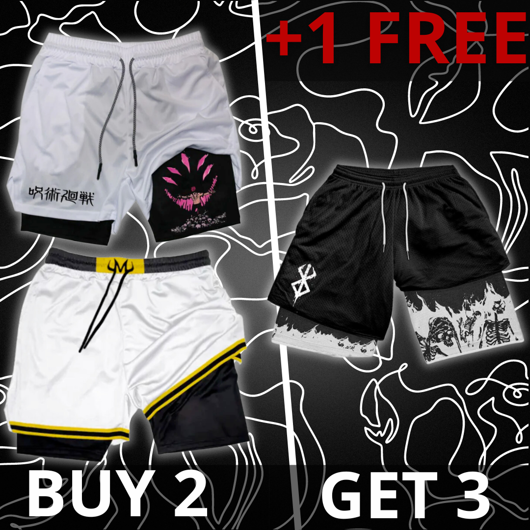 [BUY 2 GET 3] PERFORMANCE SHORTS BUNDLE