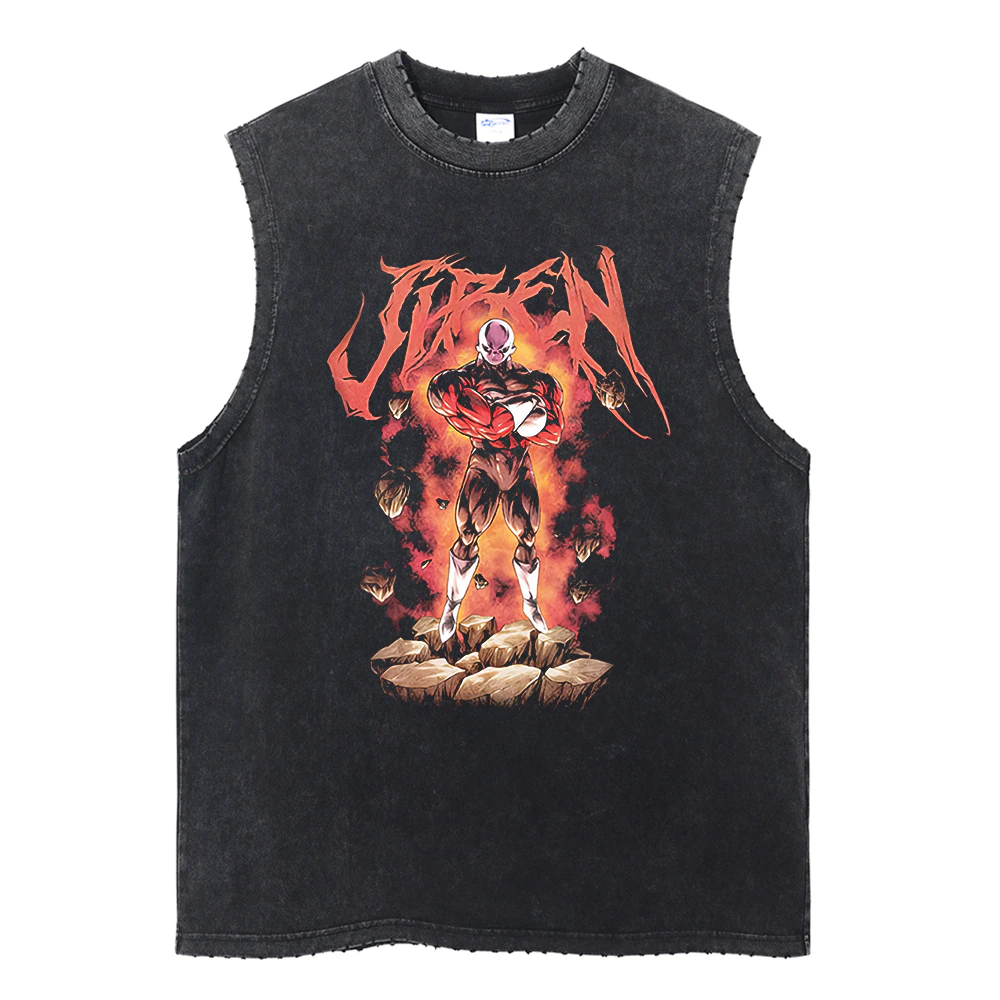 Jiren The Gray Vintage Washed Tank Top