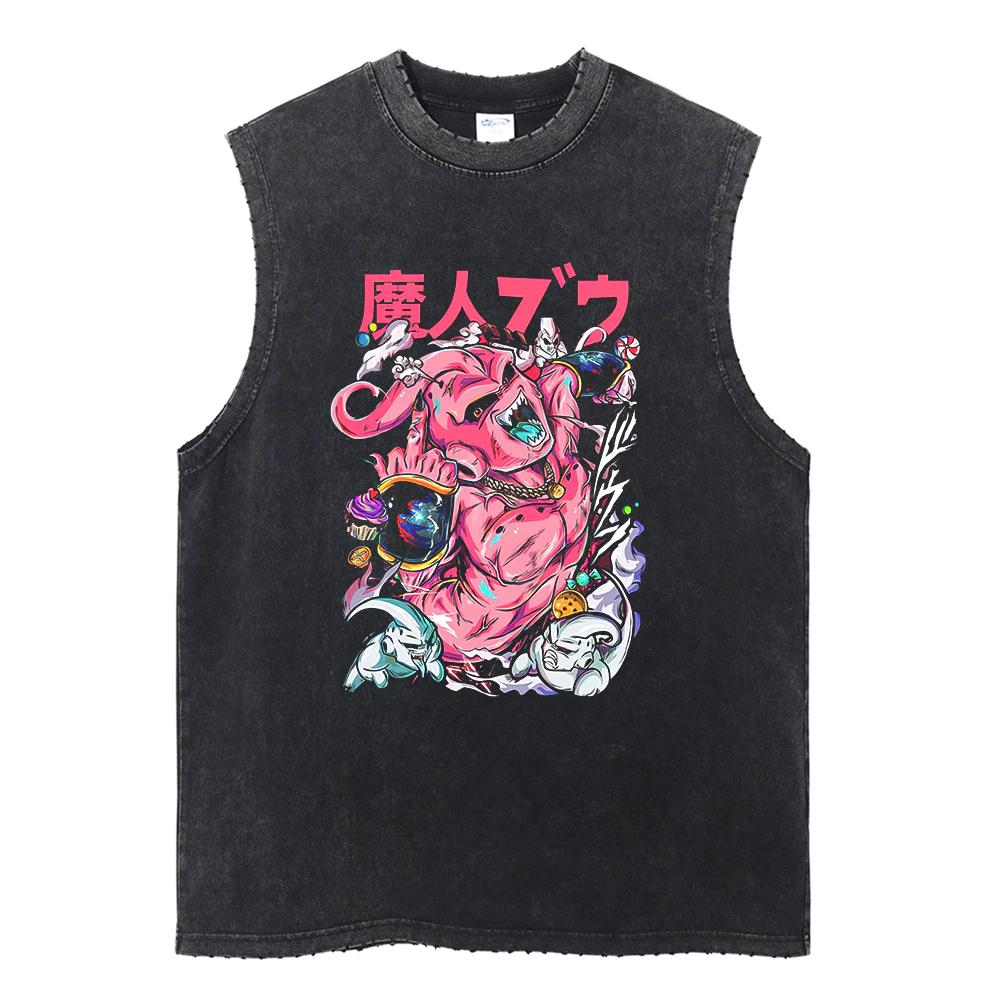 \Buu\" Vintage Washed Tank Top"