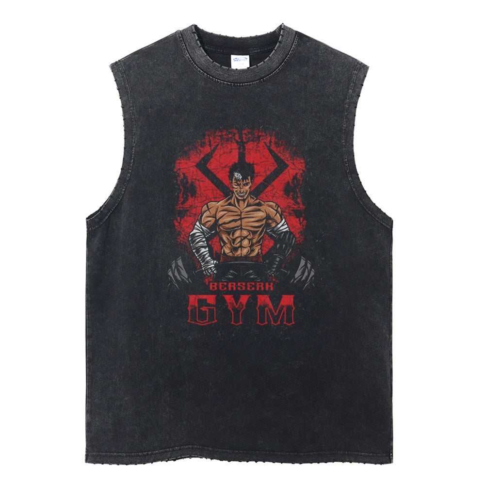 Berserk Gym Vintage Washed Tank Top