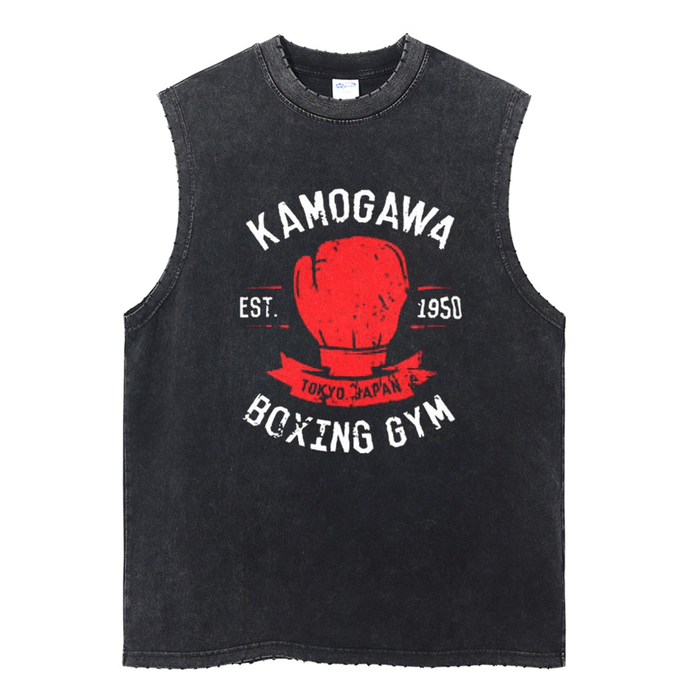 Kamogawa Boxing Gym V2 Vintage Washed Tank Top