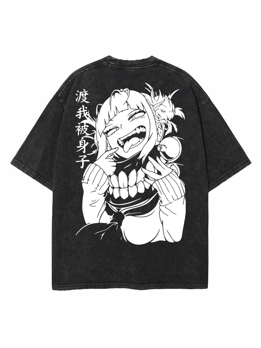 2-SIDED HIMIKO TOGA VINTAGE OVERSIZE TEE