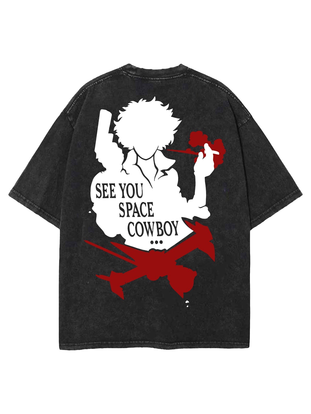 2-SIDED COWBOY BEPOP VINTAGE OVERSIZE TEE