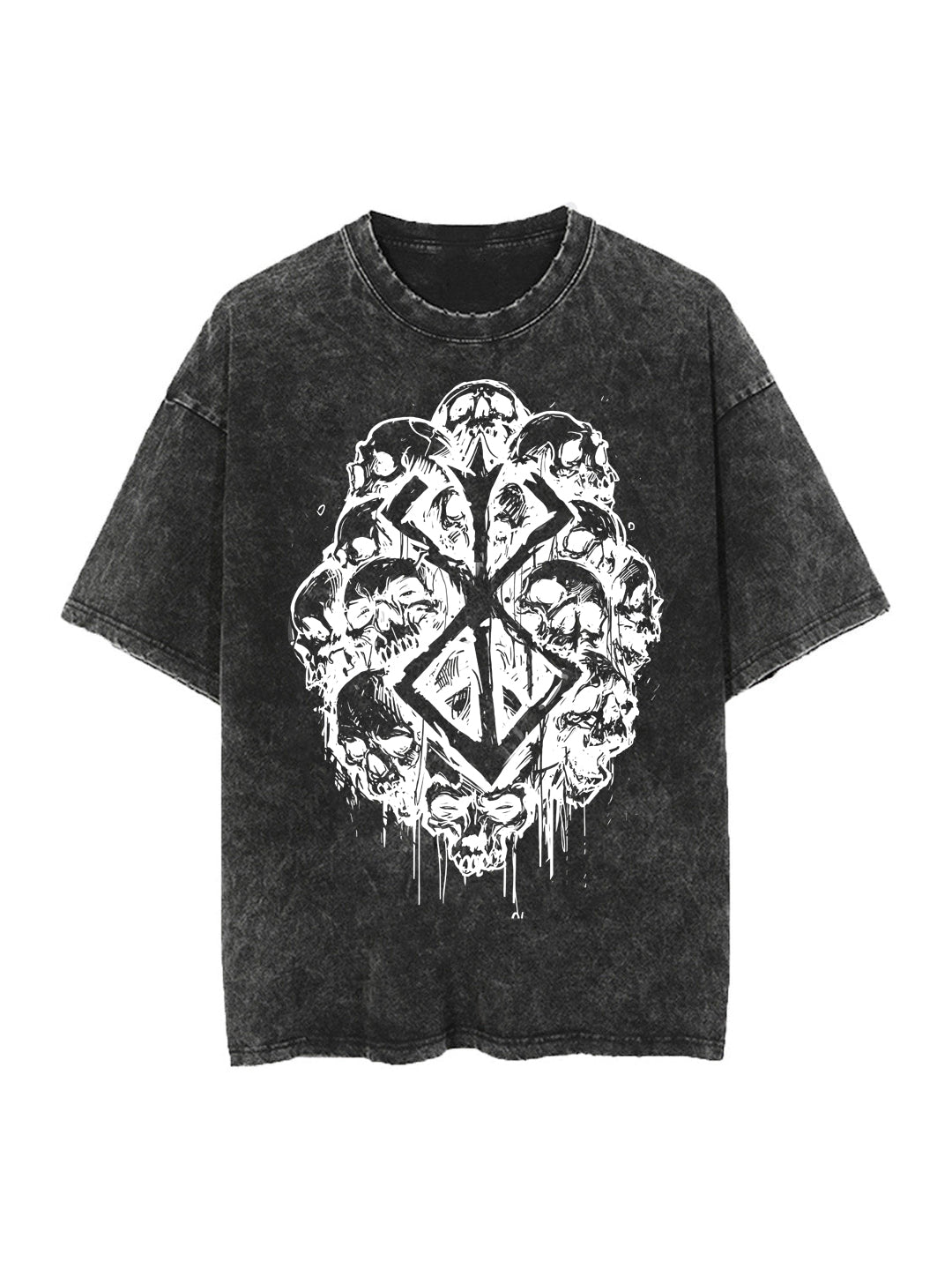 BERSERK CURSE MARK VINTAGE OVERSIZE TEE