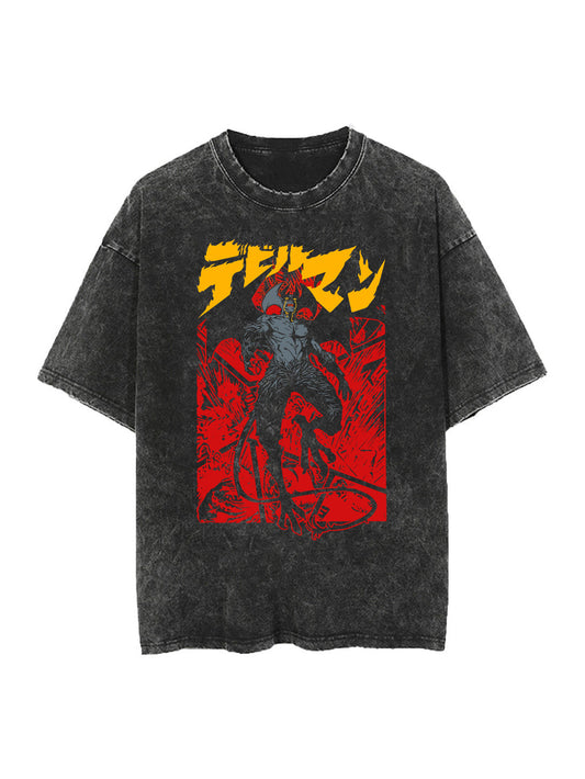 DEVIL MAN VINTAGE OVERSIZE TEE