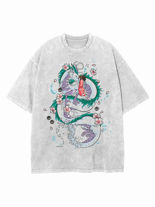 HAKU & CHIHIRO VINTAGE OVERSIZE TEE