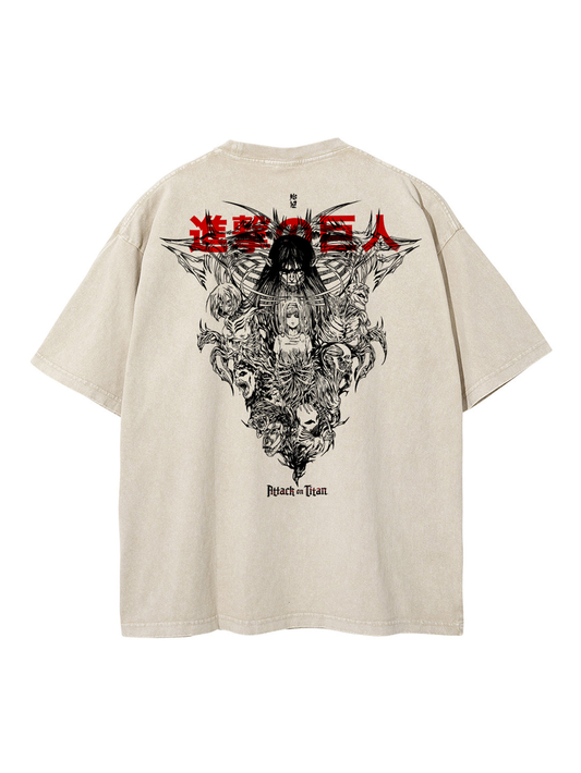 AoT 'Freedom' 2-Sided Vintage Tee