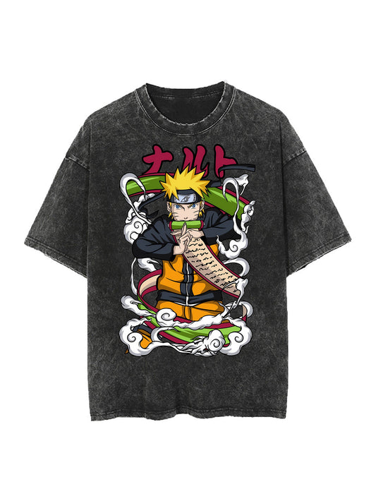 LEAF NINJA VINTAGE OVERSIZE TEE