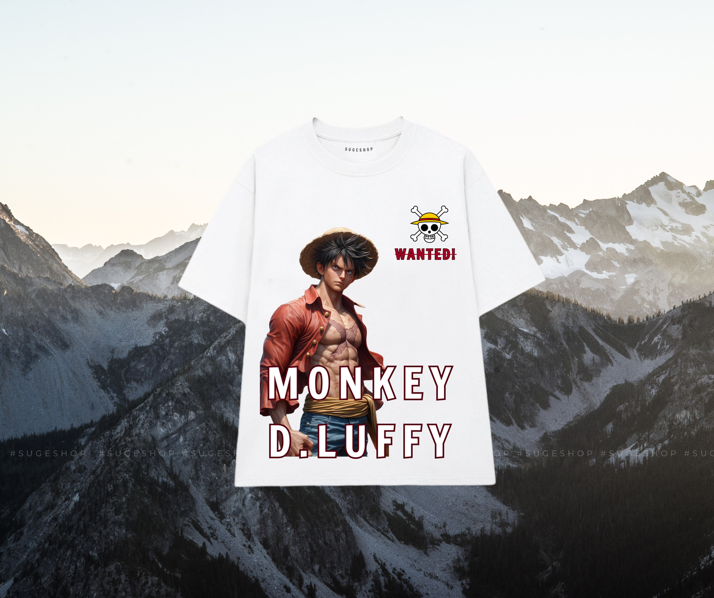 T-shirt LUFFY - 0015