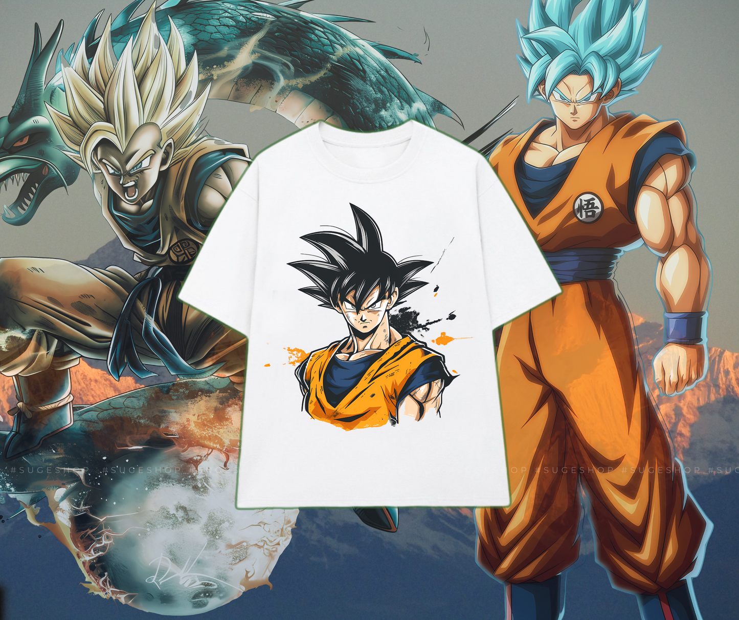 T-shirt SON GOKU - 002